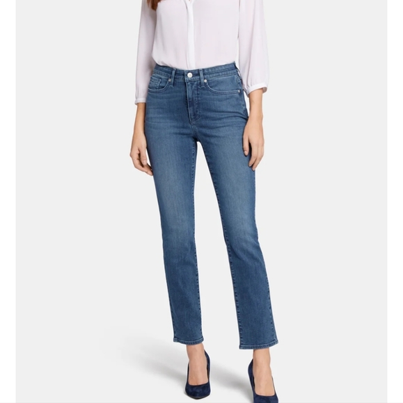 NYDJ Denim - NYDJ Sheri Slim Jeans, Size 12